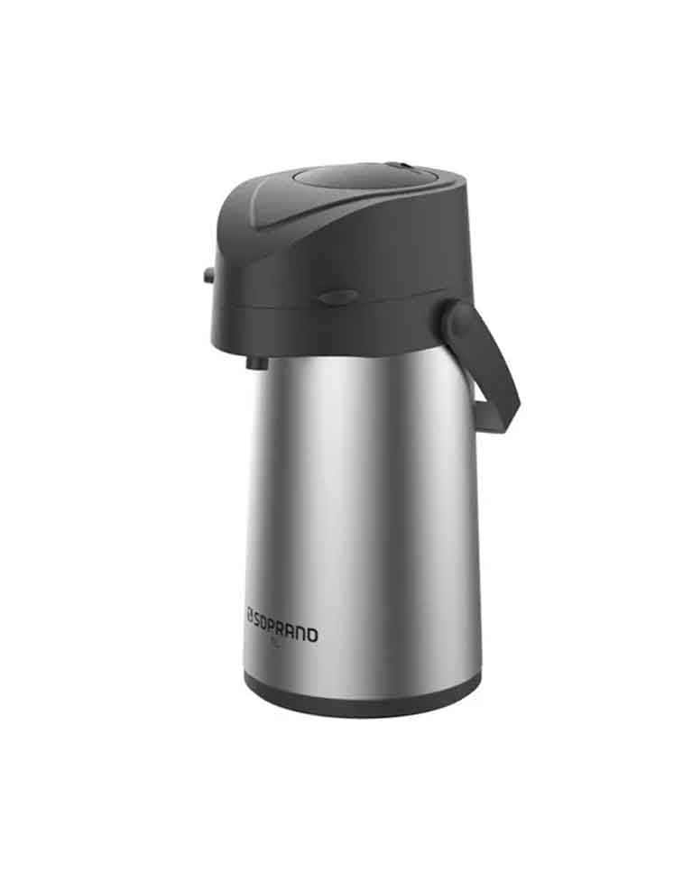Garrafa Térmica Safira 1 Litro Inox Água Café Soprano