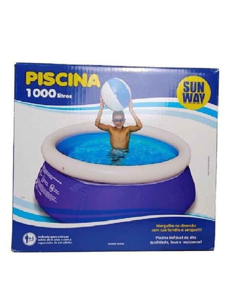 Piscina Inflável 1000 Litros Sun Way
